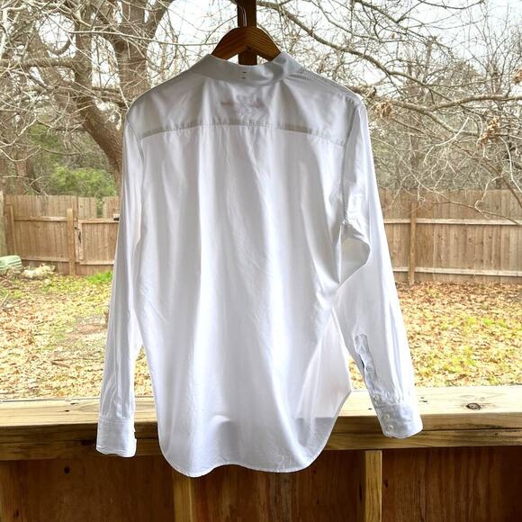 Robert Graham Men's White Classic Button Down Dress Shirt Size XL - Picture 2 of 8